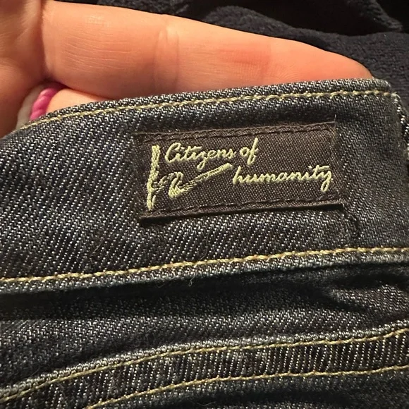 (9)Citizens of humanity •kelly#063•stretch•Low waist cropped•size 26•EUC - Picture 7 of 13